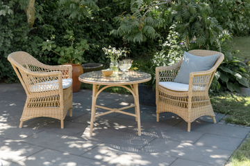 HAZEL EXTERIOR - Round ArtFibre® garden side table by Sika Design - view 3
